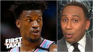 Stephen A.: Jimmy Butler is 'brilliant' for not wanting to wear a message or his name | First Take