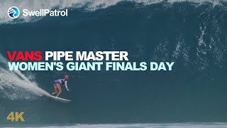 The World's Best Female Pipeline Surfers Compete For $100K | Womens Finals Day | Vans Pipe Masters