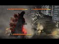 GODZILLA PS5 4K HDR - Burning Godzilla vs Type-3 Kiryu and Mecha-King Ghidorah