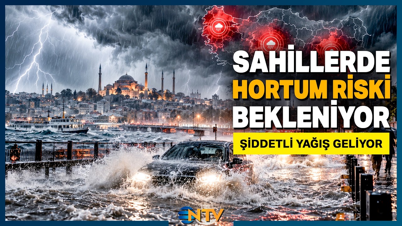 Metrekareye 100 Kilogram Yağış Düşecek: 3 Büyükşehir İçin Kırmızı Uyarı Geldi! | NTV