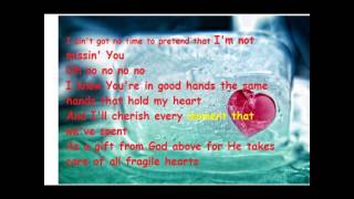 Yolanda Adams - Fragile Heart (lyrics video) chords