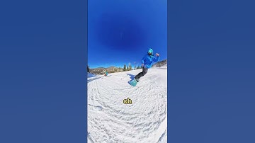 Sit skiier got me! @insta360 #insta360winter #insta360x4