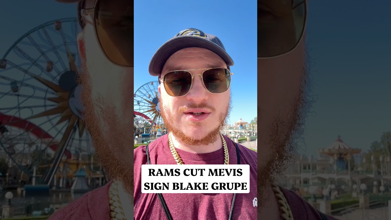 #RAMS CUT HARRISON MEVIS, SIGN BLAKE GRUPE
