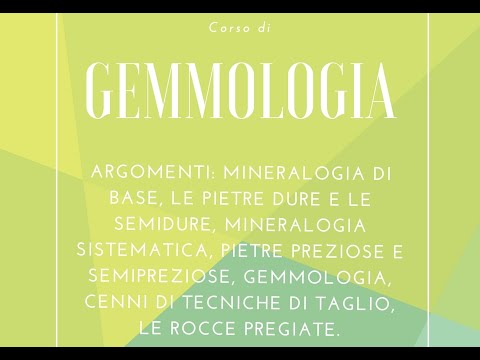 11 Gemmologia - Le imitazioni del diamante - Corso di Gemmologia e Pietre dure