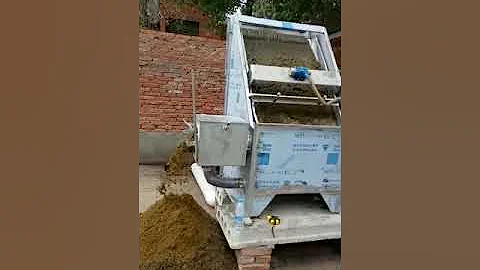 Working process of Inclined Screen Solid-liquid Separator