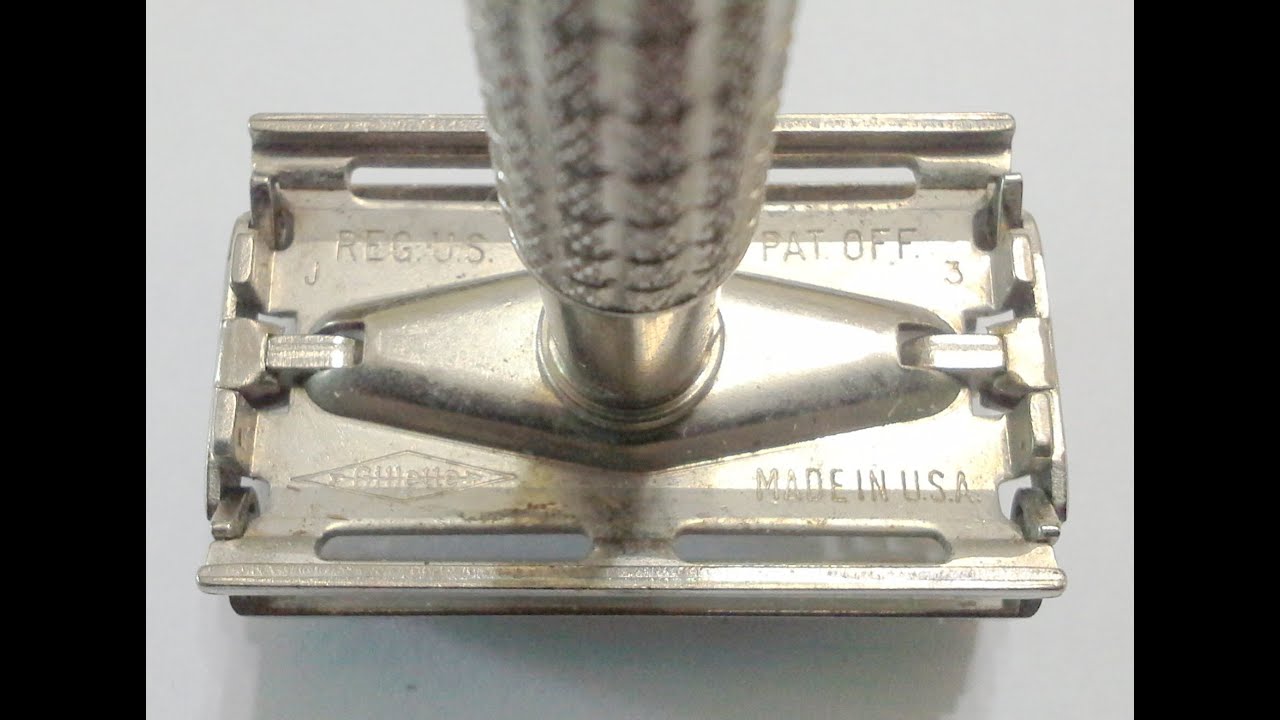1964 Gillette Flare Tip Super Speed Safety Razor - J3 - Jende