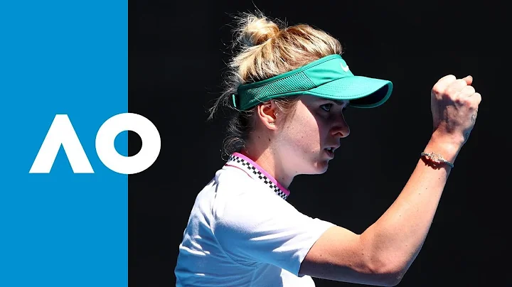 Elina Svitolina takes second set (3R) | Australian...