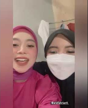 Lesti dan Arafah di backstage indosiar