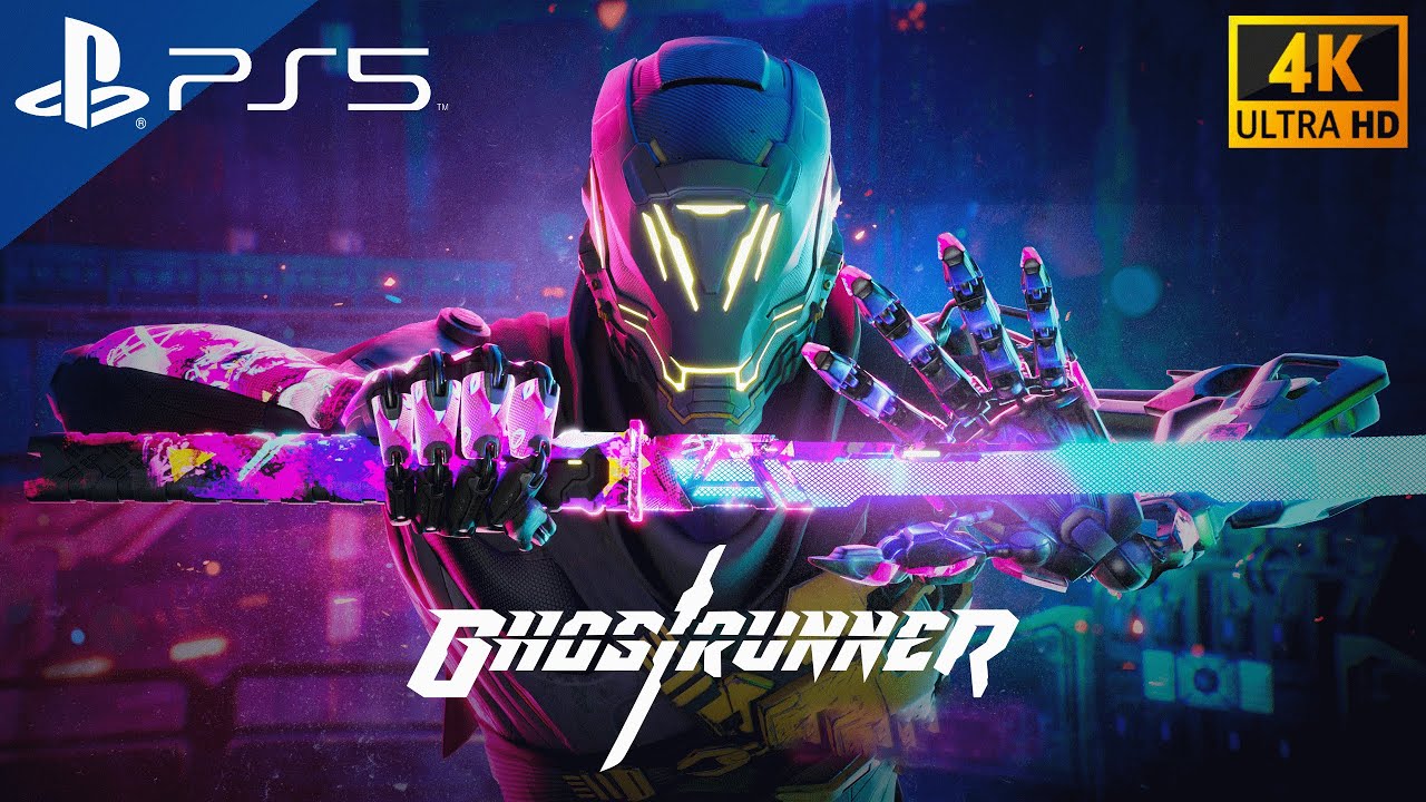 Ghostrunner - PS5 [4K 60FPS] Gameplay