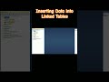 Mastering Relational Databases: Adding Records to Linked Tables (P.1)