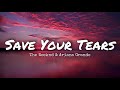 The Weeknd &amp; Ariana Grande - Save Your Tears (Remix) (Lyrics)