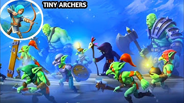 Tiny Archers - Day 1 to 5 Android Gameplay - Robixx Gaming