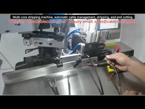 Semi-Automatic Wiring Terminal Machine for Industrial Automation