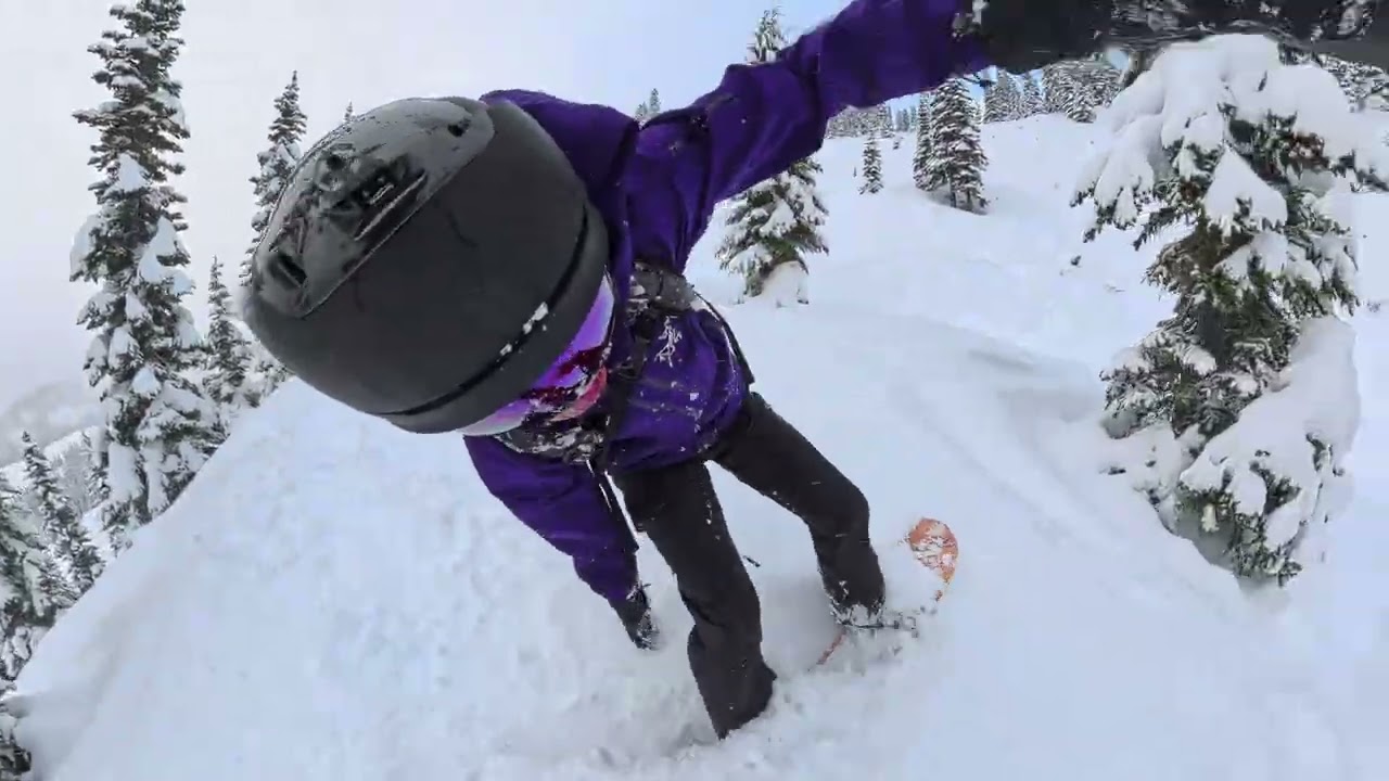 25/26 Day 09 Run 03 Stevens Pass Snowboarding January