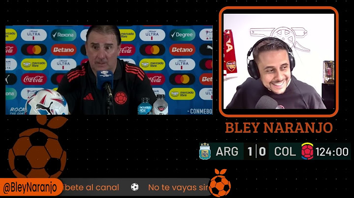Rueda de Prensa Nestor Lorenzo luego de Argentina 1 Colombia 0 final copa América 2024