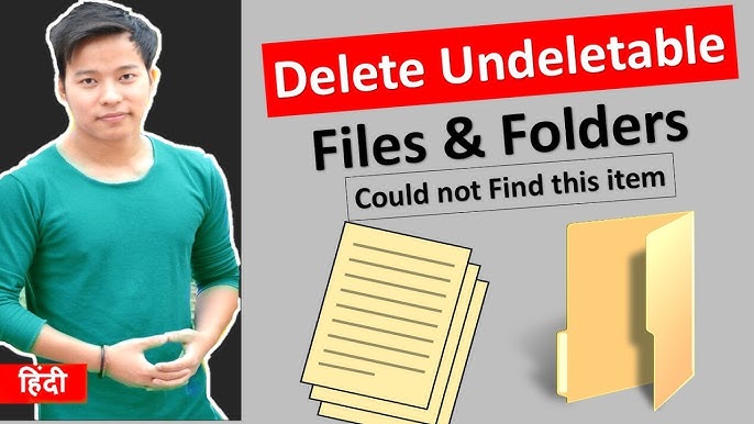 Delete File Could Not Find This Item 2024