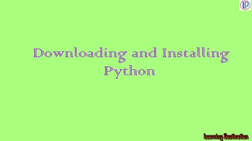 Downloading and Installing Python IDLE