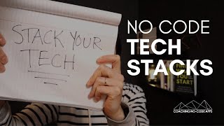 Real No Code Tech Stack Example & Use-Case