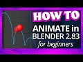 How to Animate in Blender 2.83 | StreamSchool Tutorial