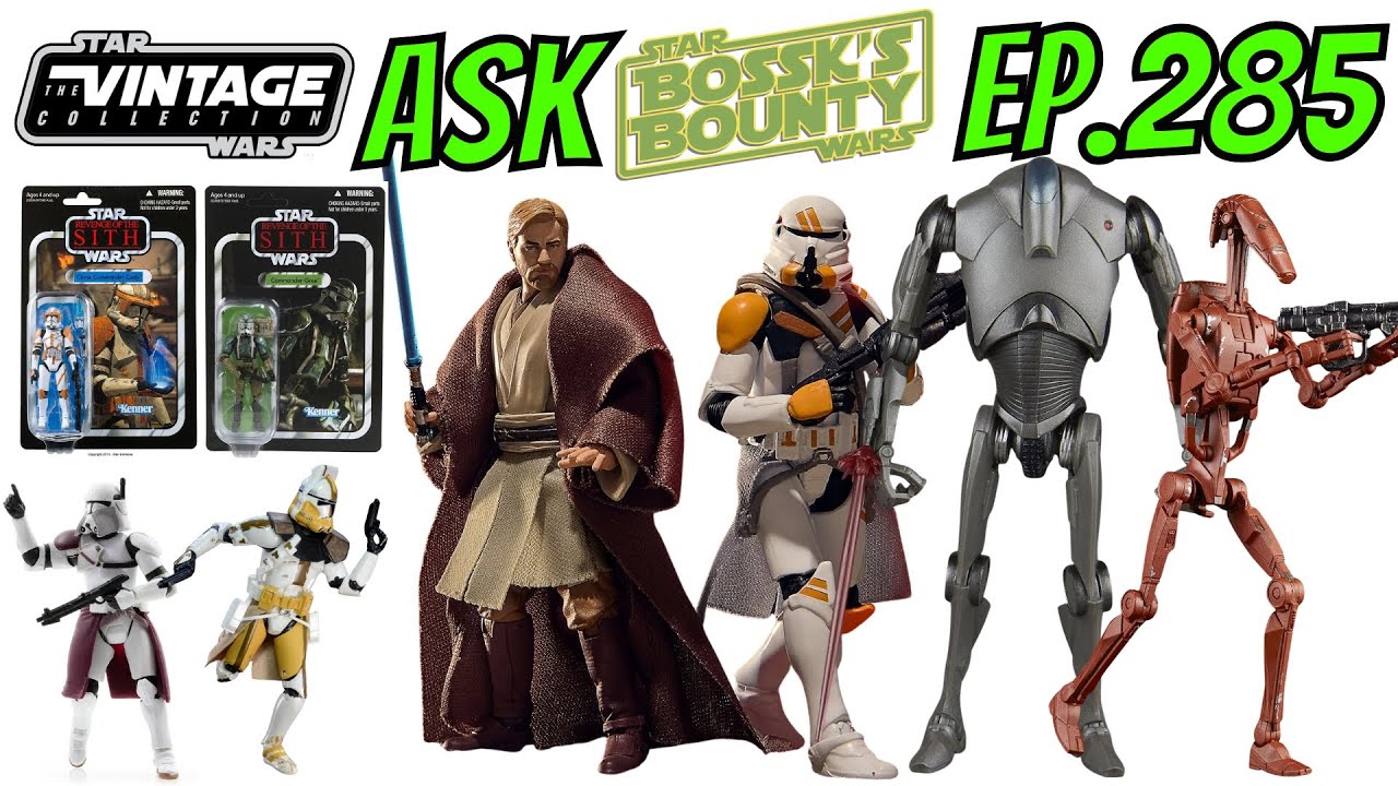 スターウォーズ　ソフビ Hasbro Reveal TVC Revenge of the Sith 2 Pack - More to Come