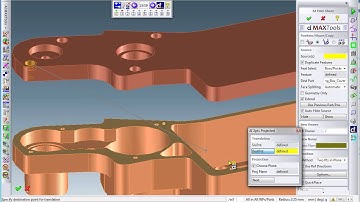 AI MAX Share Feature Duplication (2 Pts in Plane) - AI MAXTools for Creo Elements/Direct (CoCreate)