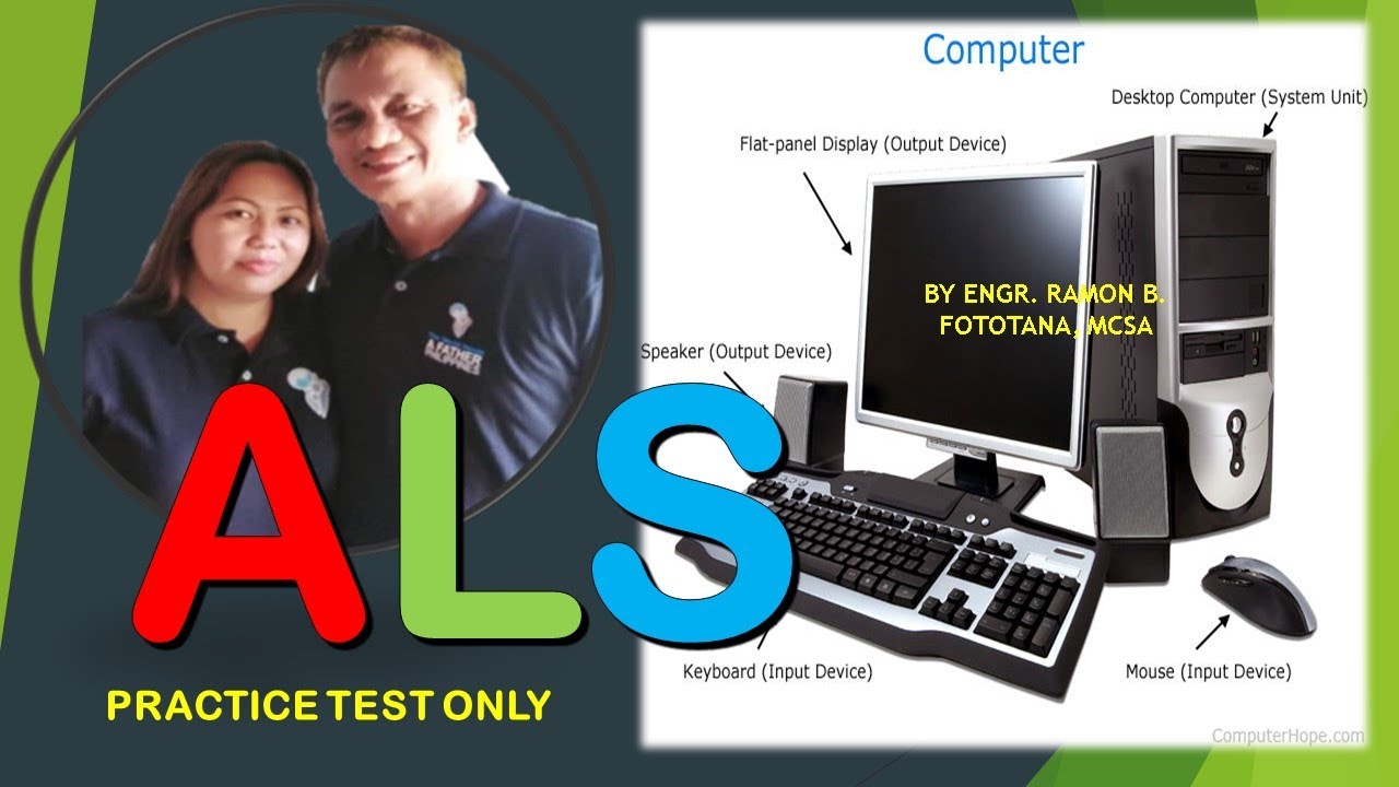 ALS ONLINE @ COMPUTER 100 ITEMS WITH ANSWER KEY - YouTube