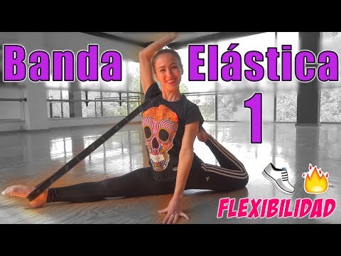 Ejercicios de Banda Elástica 1 | Coaching Elasticidad Flexibilidad Tips de Ballet con Halide Manoath