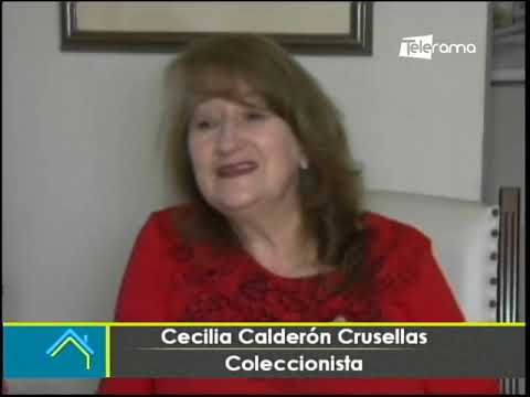 Cecilia Calderón nos muestra su colección de nacimientos
