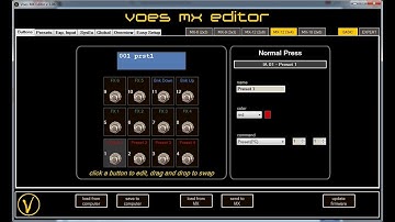 Voes Midi Controllers - Editor Basic Mode