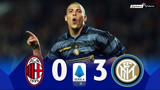 Milan 0 x 3 Inter ● Serie A 1997\/98 Extended Goals \& Highlights HD