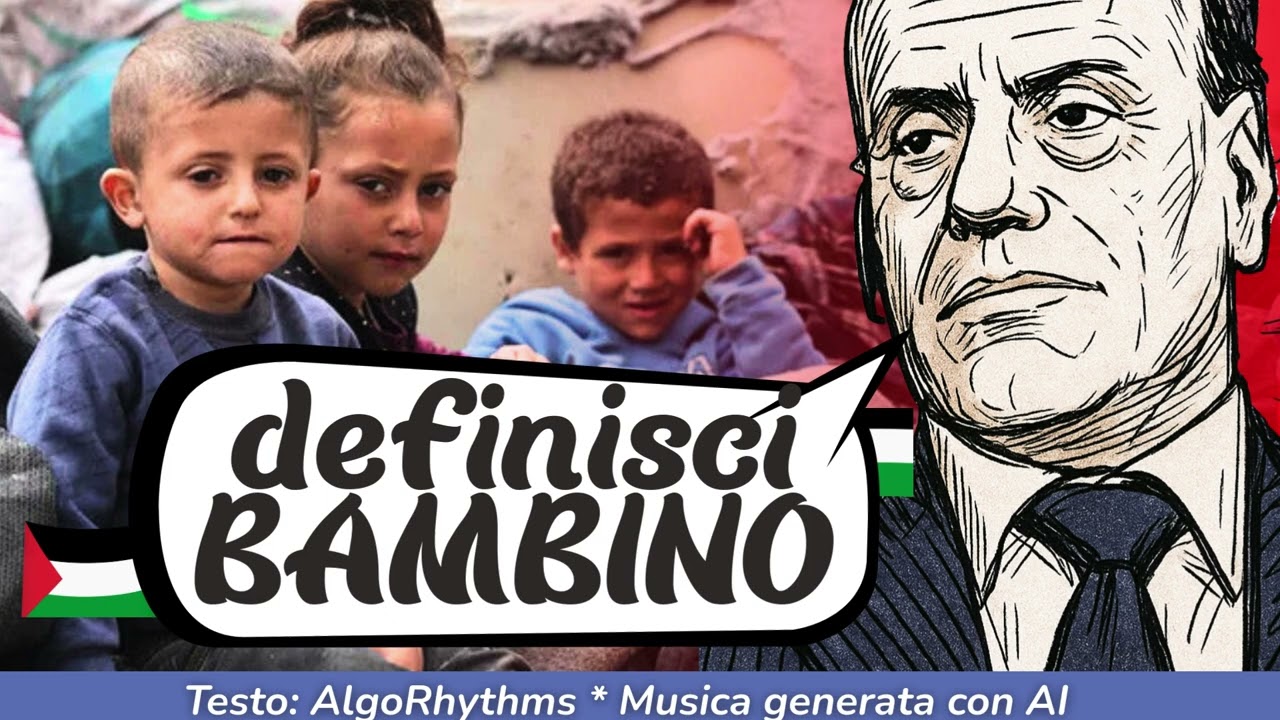 DEFINISCI BAMBINO - Canzone di denuncia civile su Gaza e i diritti umani