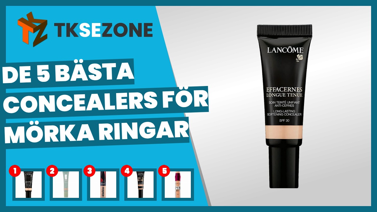 De 5 bästa concealers för mörka ringar