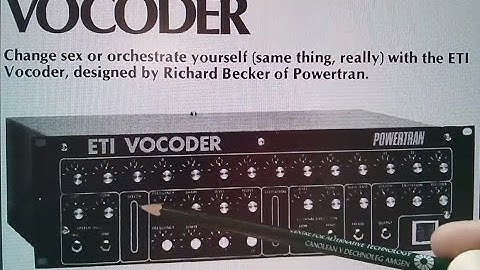 Postbag: #37 - ETI Vocoder Parts - CMOS 4006, LM3915