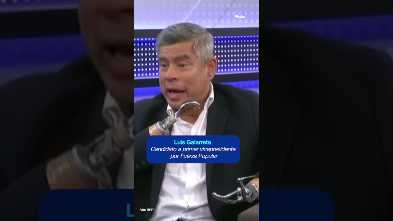 Luis Galarreta afirma que personeros de Fuerza Popular cuidaron votos de López Aliaga