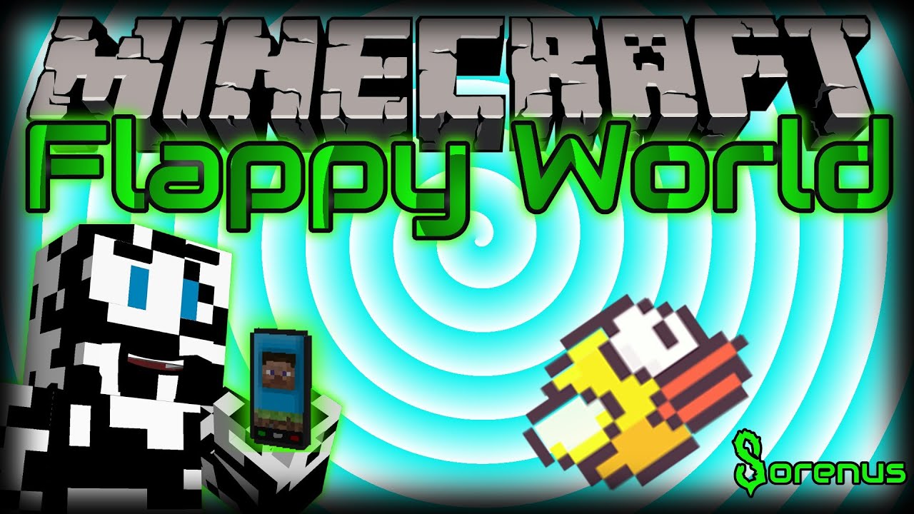 FLAPPY BIRD IN MINECRAFT! | Sorenus Mods 163