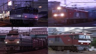 2018年 9月1日 EF66 27号機 1080レ 遅れ迂回3080レ