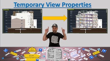 How to Use Temporary View Properties in Revit | Apply, Enable & Restore Views | BIM-VDC Tutorial