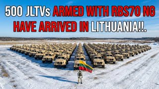 500 Jltvs Armed With Rbs70 Ng Have Arrived In Lithuania