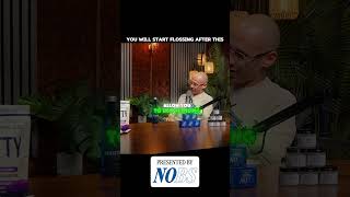 @DTHshow on youtube: The Grossest Trick To Make You Start Flossing #oralhygiene #shorts