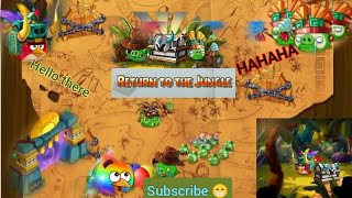 Angry birds epic - return to the jungle full event gameplay.