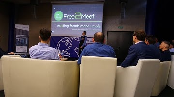 Free2Meet. #Switch! 2016 conference INFOBALT #SWITCH! startup pitching session 2016 09 07