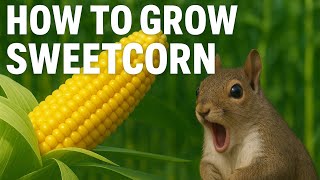Growing Sweetcorn Step By Step // Complete Guide For Growing Maize