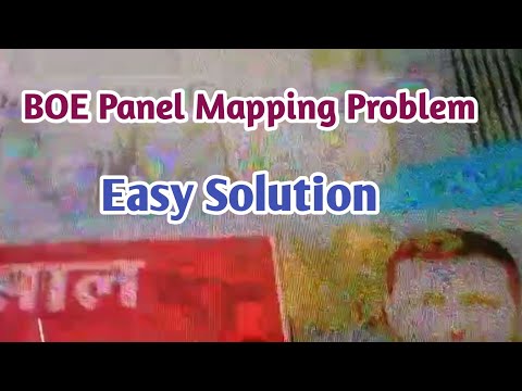 BOE Panel Mapping Problem Easy Solution # How To Solve Mapping Problem of LED TV # Sk soni Group