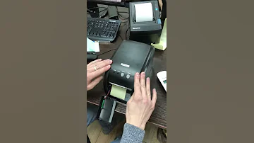 Как работает принтер для наклеек