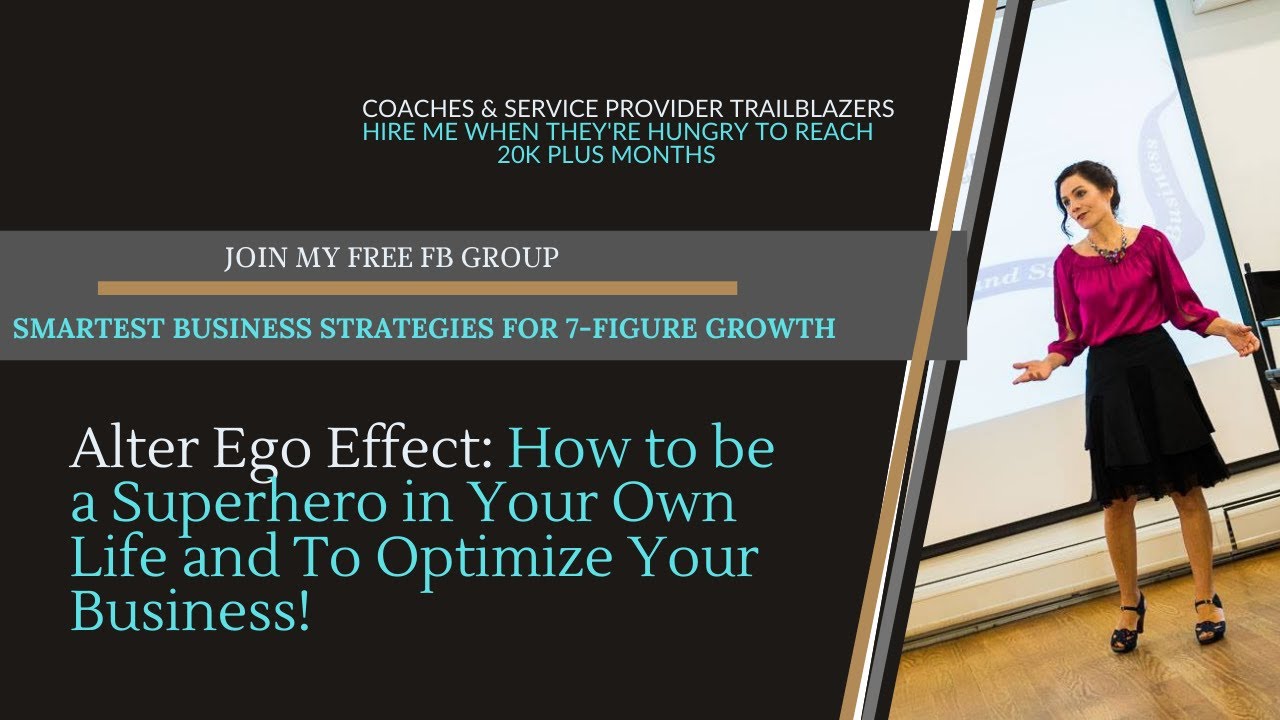 Alter Ego Effect Learn How To Optimize Your Business YouTube