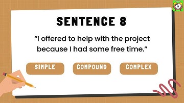 English Grammar Test   - Types of Sentence and Types of Phrase or Clause