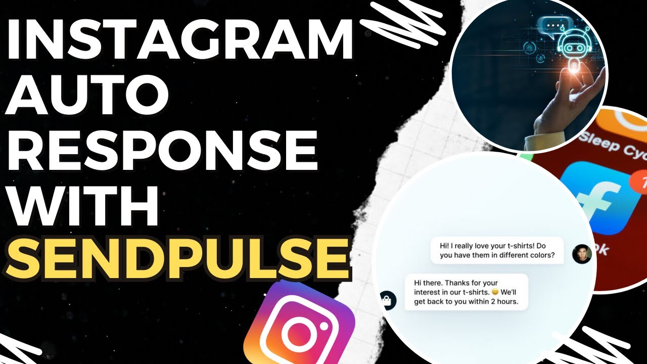 How to Create Instagram Automated Response with Sendpulse | Social ...