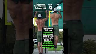 Get the most from your Pull Ups | Range of Motion