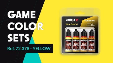 Ref. 72.378 YELLOW COLOR SET - Game Color