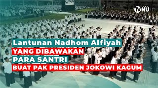 Penampilan Nadhom Alfiyah oleh 800 Santri diiringi oleh Irama Gamelam